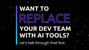 Thinking about using AI tools like ChatGPT, GitHub Copilot, or low-code platforms to build your next app? AI can speed up development and reduce costs—but relying on it alone comes with major risks. In this post, we explore what AI does well, where it falls short, and how combining AI with expert human developers leads to smarter, more scalable app development. If you're planning an AI-powered app build, this is a must-read guide to doing it right.